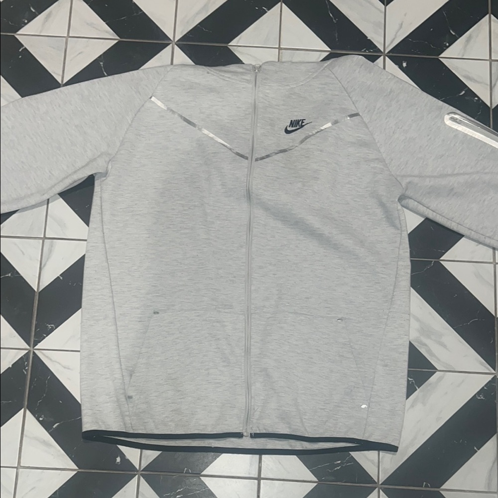Nike Gray Full-Zip Jacket
